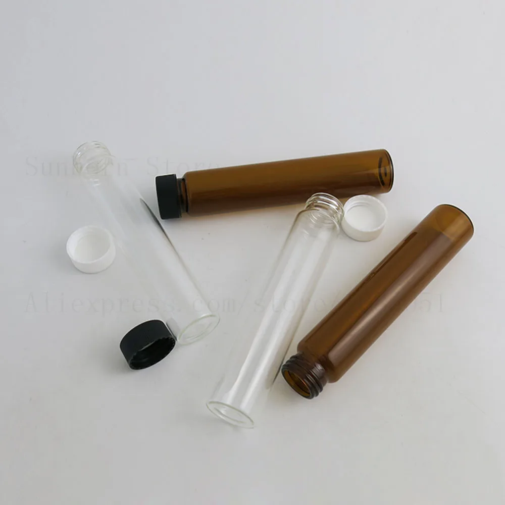 Amber Jasno Steklenice Z navoj Antibiotik Vial 60ml 2 oz Medicinske Tekočine Neprepustne Pakiranje Steklenic 500pcs