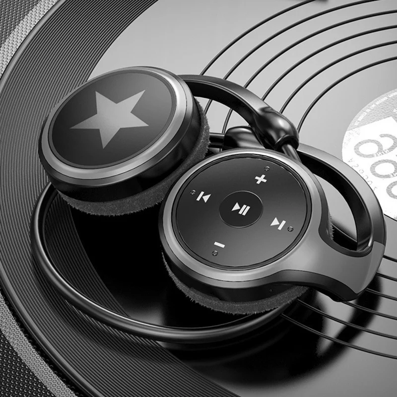 Bluetooth Slušalke 5.0 Brezžični Šport Teče Kartico Brezžične Stereo Bluetooth Slušalke SD Mp3 Predvajalnik Glasbe