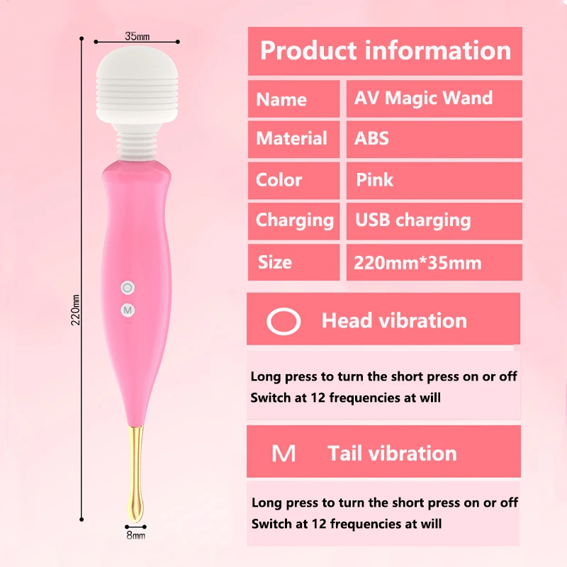 Sex Igrače Muco Vibrator za G Spot Klitoris Ultrazvočno Visoko Frekvenco Za Žensko AV Palico Vibrator Masturbacija Telo Massager Seks Igrače