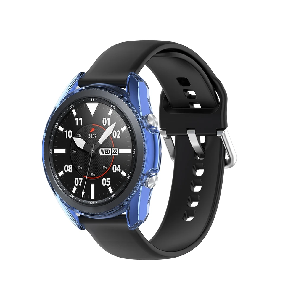 Zaščitnik Ohišje Za Samsung Galaxy Watch 3 45mm 41mm Watch3 Mehki Silikonski Pokrovček Za Galaxy Watch3 Odbijača Zaščitna Lupina