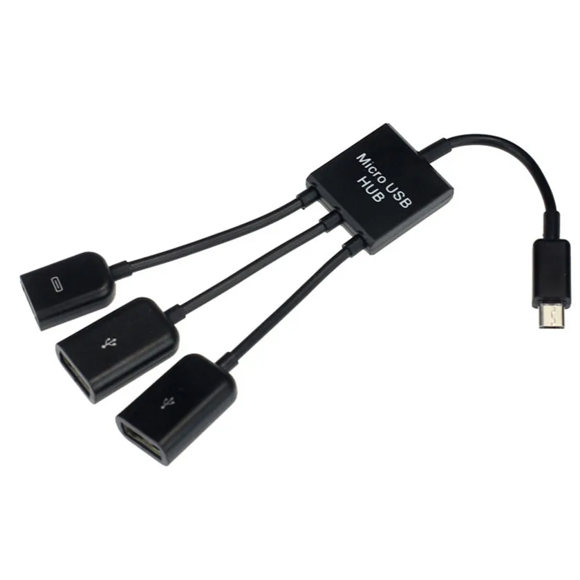 Najboljše Cene Dvojno Mikro USB Host OTG Hub Kabel Za Dell Venue8 Windows 8 Pro