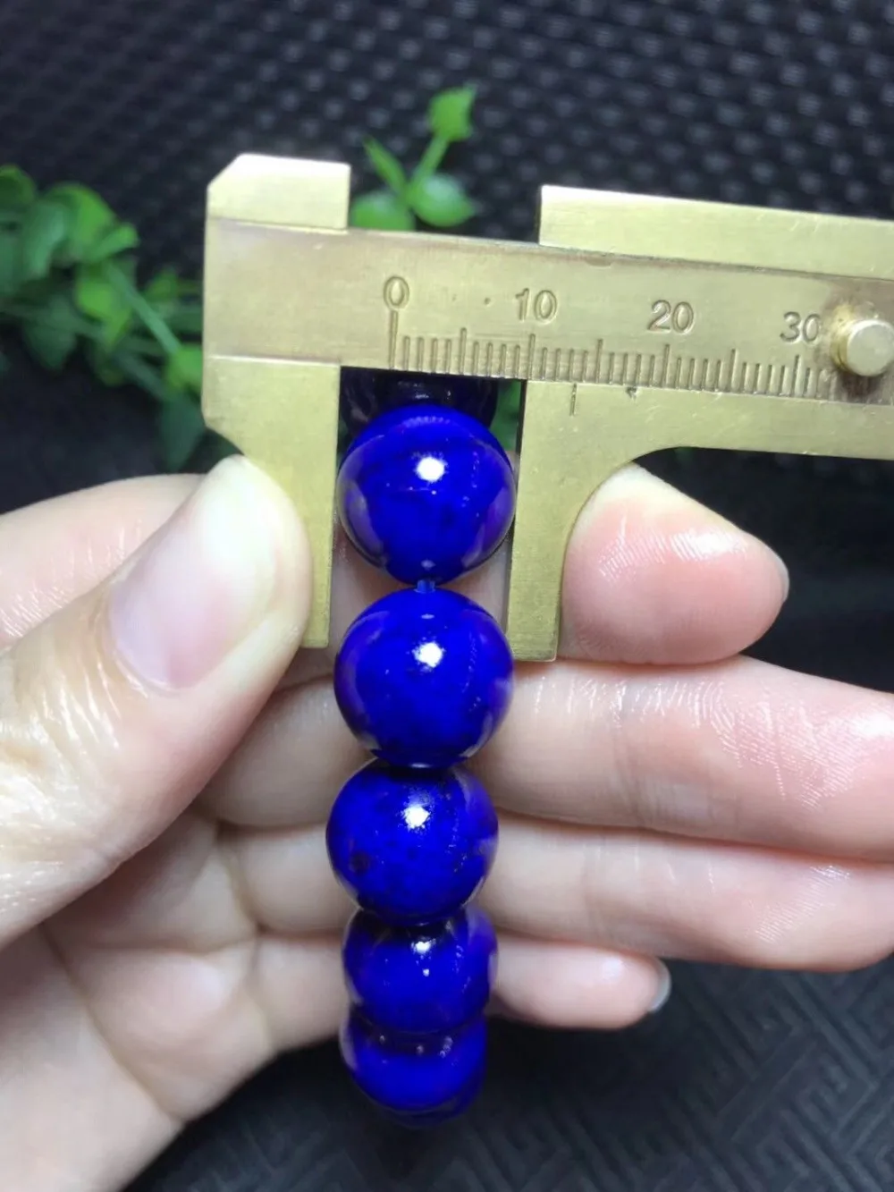 13mm Naravnih Monarh čistega zlata in modra lapis Lazuli Kristalov Zapestnica Kroglice