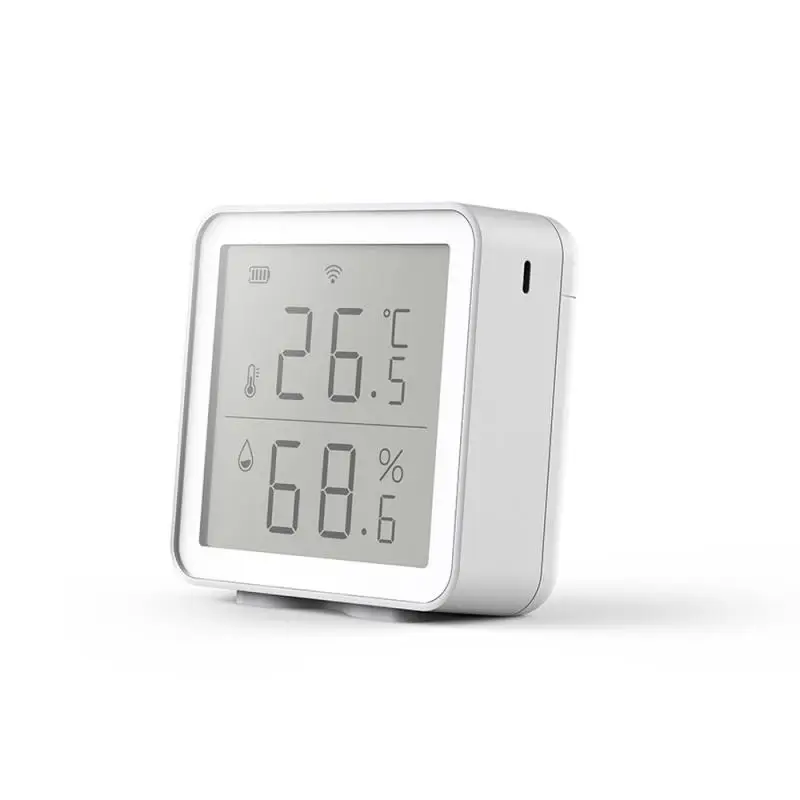 WIFI Digitalni LCD Temperatura Vlažnost Merilnik Osvetljenosti Doma Notranjo Elektronski Termometer, Higrometer Vremenske Postaje Otroška Soba