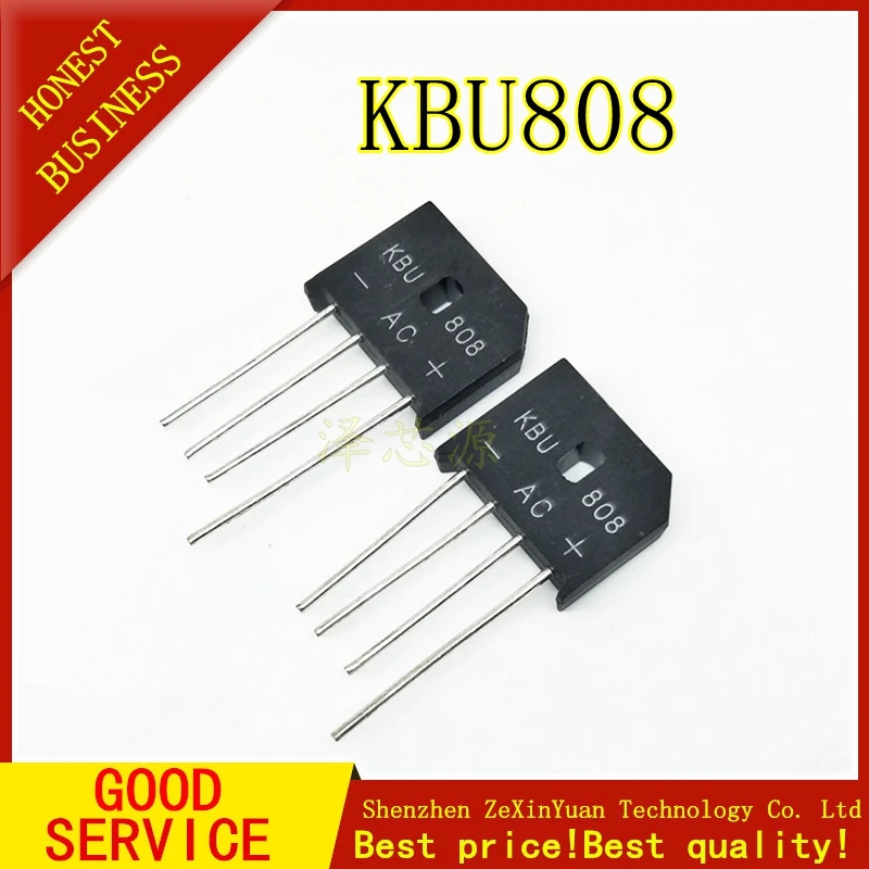 5PCS/VELIKO 8A 800V diode most usmernik kbu808