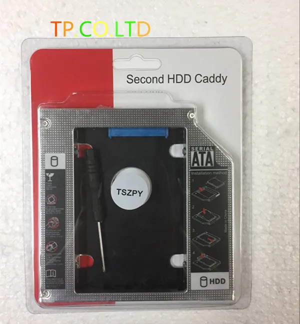 12,7 MM 2. Trdi Disk HDD SSD SATA Caddy Adapter za Lenovo ThinkPad Edge E530 E530c E535