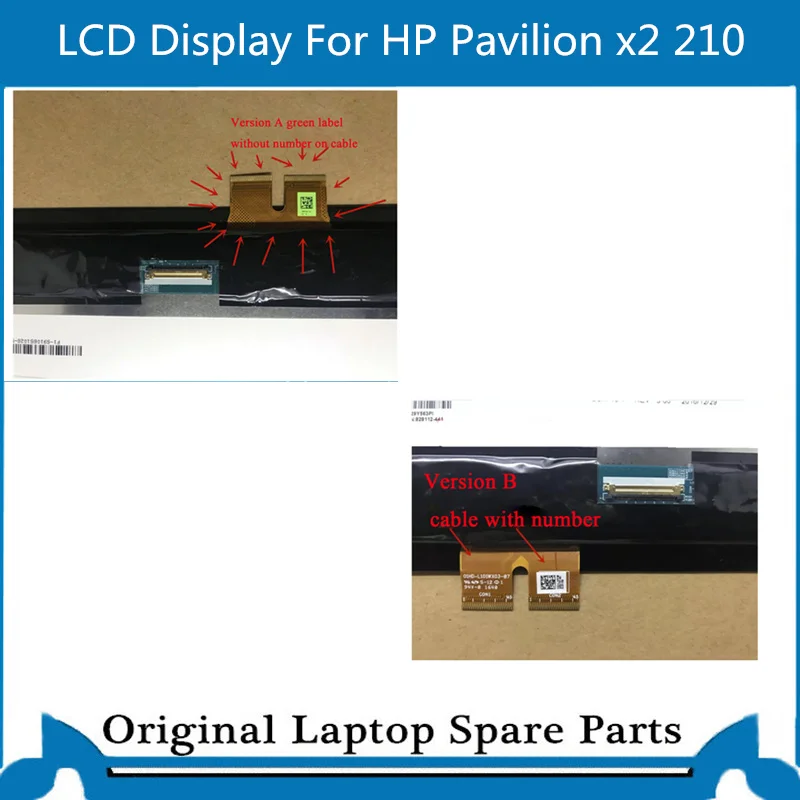 Original LCD-Zaslon Za HP Paviljon x2 210 G1 G2 B101EAN01.8 10.1