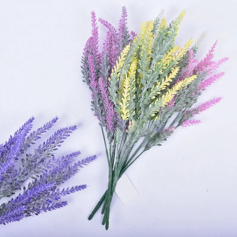 Ustvarjalne Ponaredek Cvetje Umetno Cvetje Romantično Umetno Cvet Sivke Šopek Zelene Liste Za Dekoracijo Doma Stranka 2020