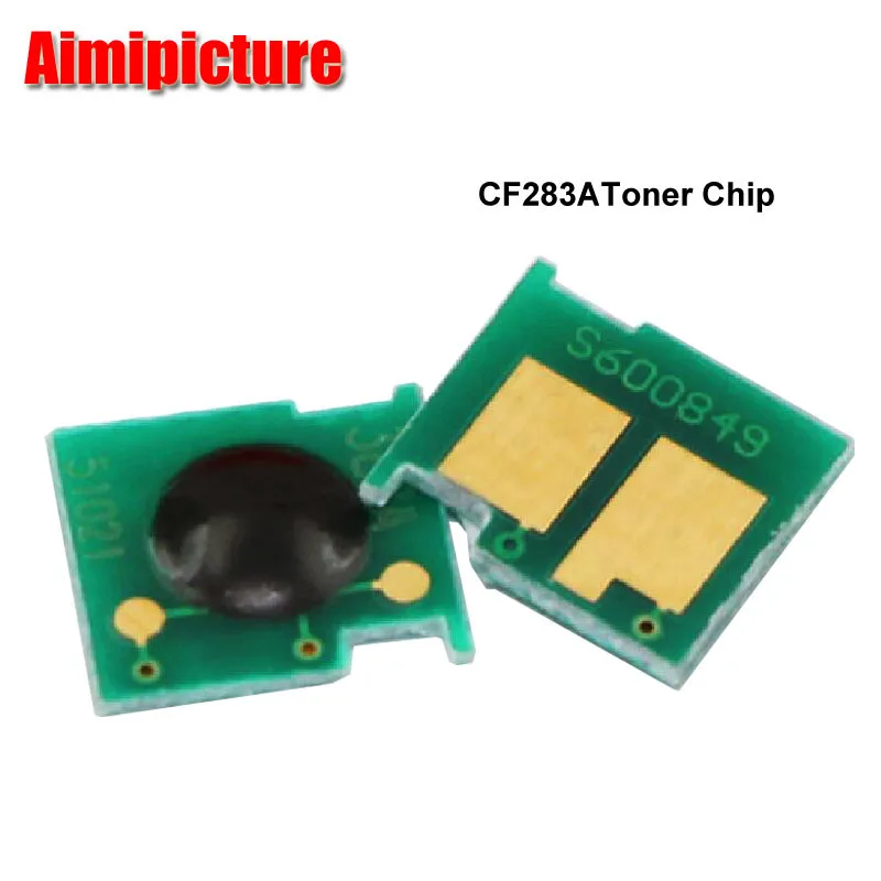 50 x CF283A 83A 283 83 283A M125 M127 M225 M201 Tonerjem Čip Za HP laserski tiskalnik rezervni deli čip