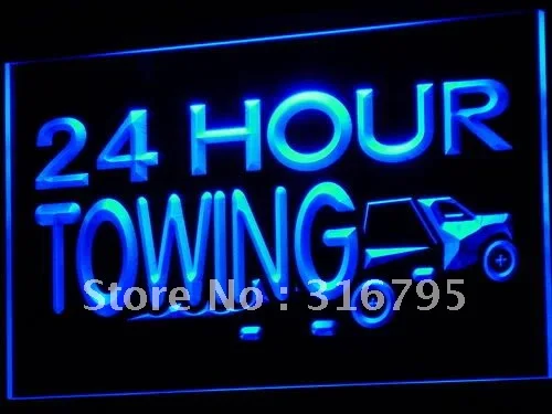 I384 24 Urah Vleka Avtomobila Popravila Auto LED Neon Light Svetlobni Znaki Stikalo Za vklop/Izklop 20+ 5 Velikosti Barve