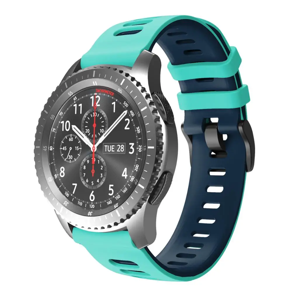 Za XiaoMi Haylou Sončne Watchband 22 mm Silikonski Watch Trak Pametno Gledati Zapestja za Haylou Sončne LS05 Smart Dodatki