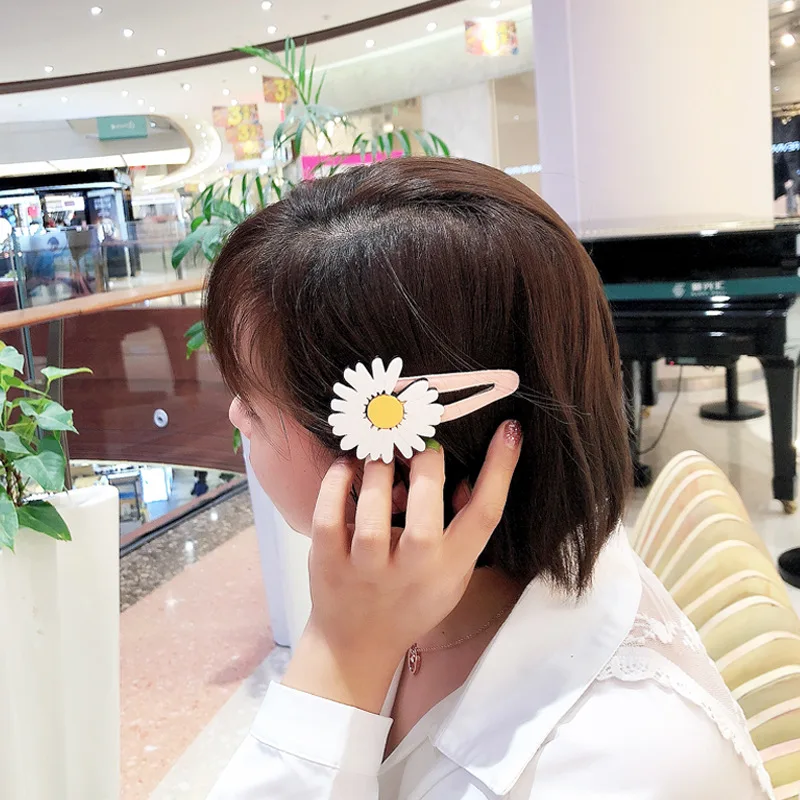Japonska Slog Lase, Igle Sladek Cvet sponke za Lase Strani Posnetke Srčkan Šiška Posnetke Headdress za Ženske, Dekleta NYZ Trgovina