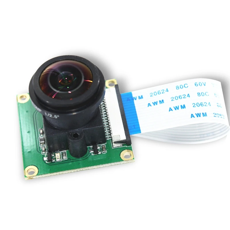 5MP Fotoaparat Modul 175 Stopinj Velik Objektiv Samodejno Switchable IR Cut Kamera za Raspberry PI 4/3/2 Generacije