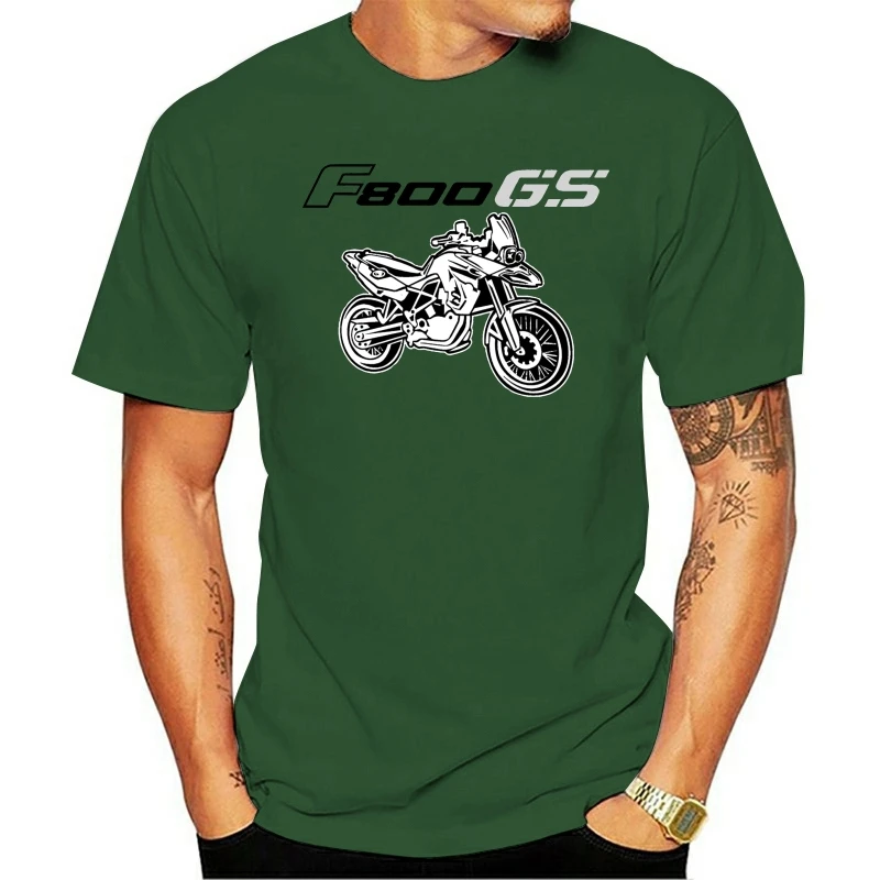 Moška majica s kratkimi rokavi Najnovejši Bombaž blagovne Znamke T srajce Nove Moto Classic nemški Motocikel Ljubitelje motornega kolesa F800 Gs Majica s kratkimi rokavi Moški
