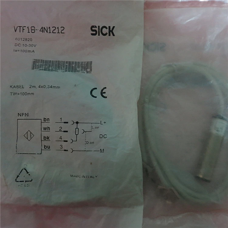 Fotoelektrično senzor VTF18-4N1212 Garancijo Za Dve leti,