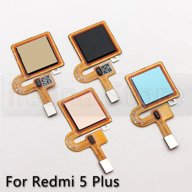 Prvotni Dom Gumb Nazaj Prstnih Flex Za Xiaomi Redmi Opomba 5 5A Prime Pro Plus Senzor Prstnih Flex Kabel