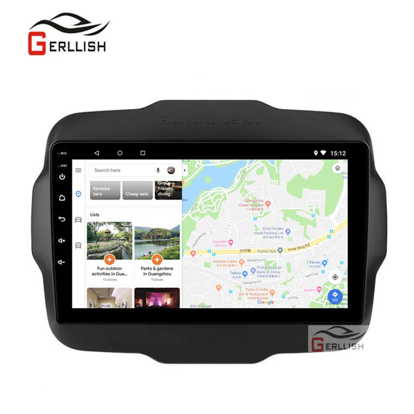 IPS Avto Večpredstavnostna Android Avto Radio Za Jeep Renegade 2016 2017 2018 Navi GPS Navigacija 4G Stereo zvokom v Video Predvajalniku ne 2din Dvd
