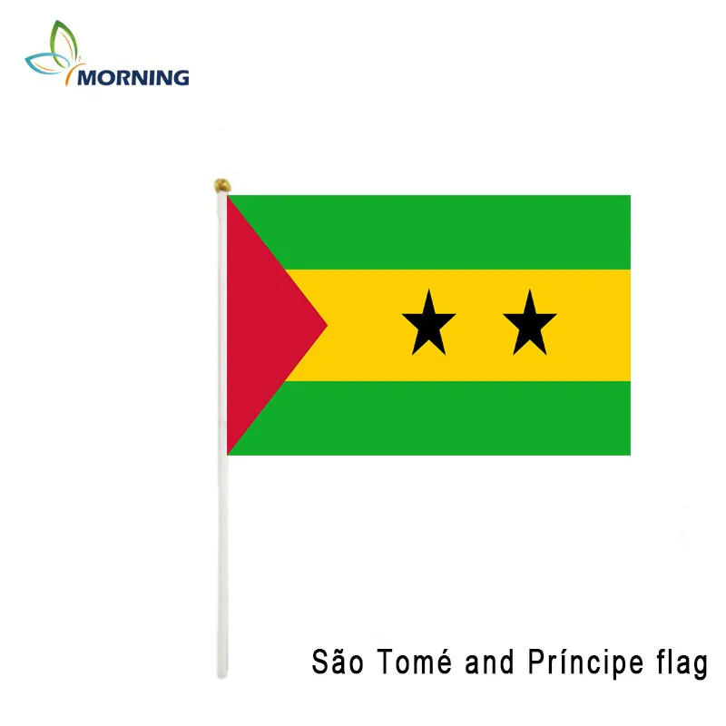 Zjutraj Principe Nacionalni Strani Zastavico Mala 14*21 cm Zastavo s Palico