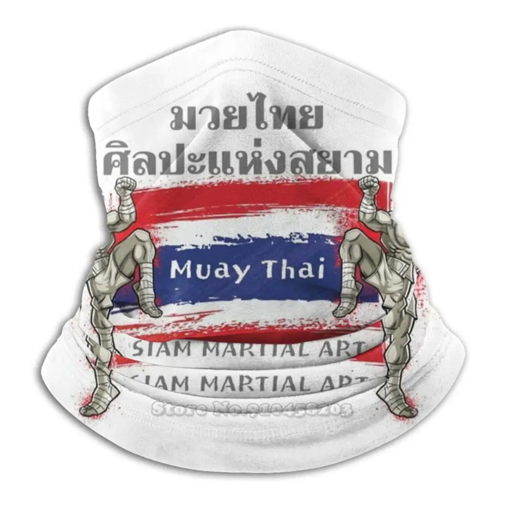 Muay Thai T Shirt Šal, Ruta Vratu Toplejše Glavo Kolesarjenje Masko Ljubezen Tajska Muay Thai Tajska Boj Tajski Borilnih Veščinah, Siam Tajski