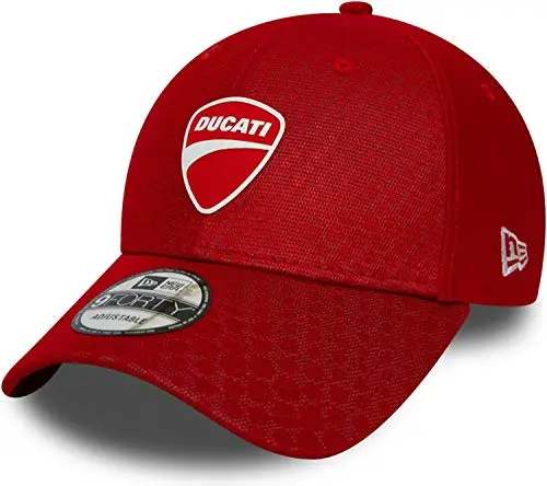 Novo Obdobje Ducati FA19 Hex Vzorec 9Forty - Gorra, Barva Rojo