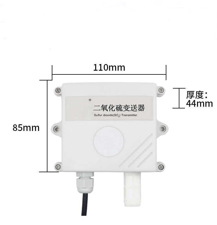 RS485 SO2 senzor modul 0-20ppm SO2 Oddajnik detektor za plin senzor SO2 485 protokol Plin Senzor