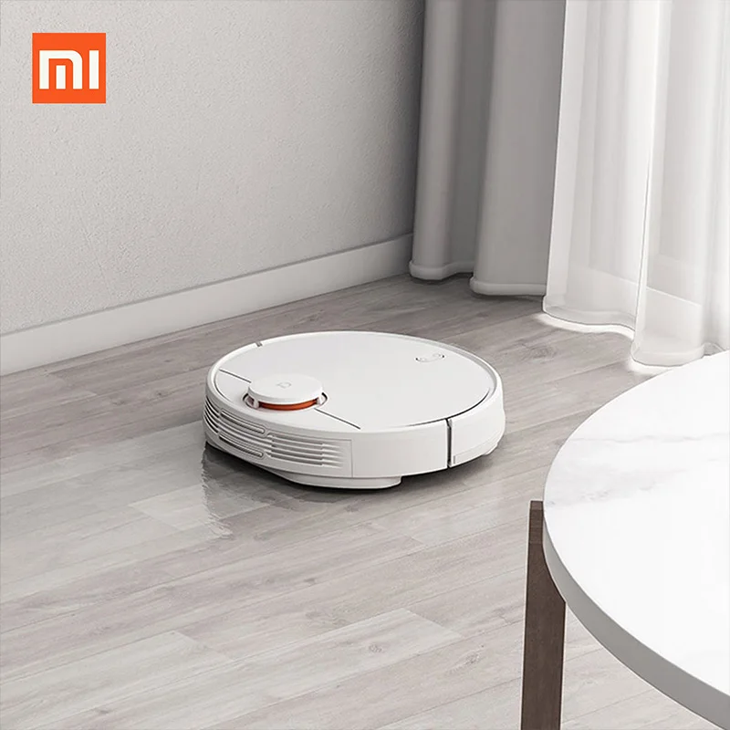 3200mAh vroče Xiaomi tla, pometanje robot Pametni dom ultra-tanek Mijia Avtomatski sesalnik Pranje in zbiranjem pralni APP