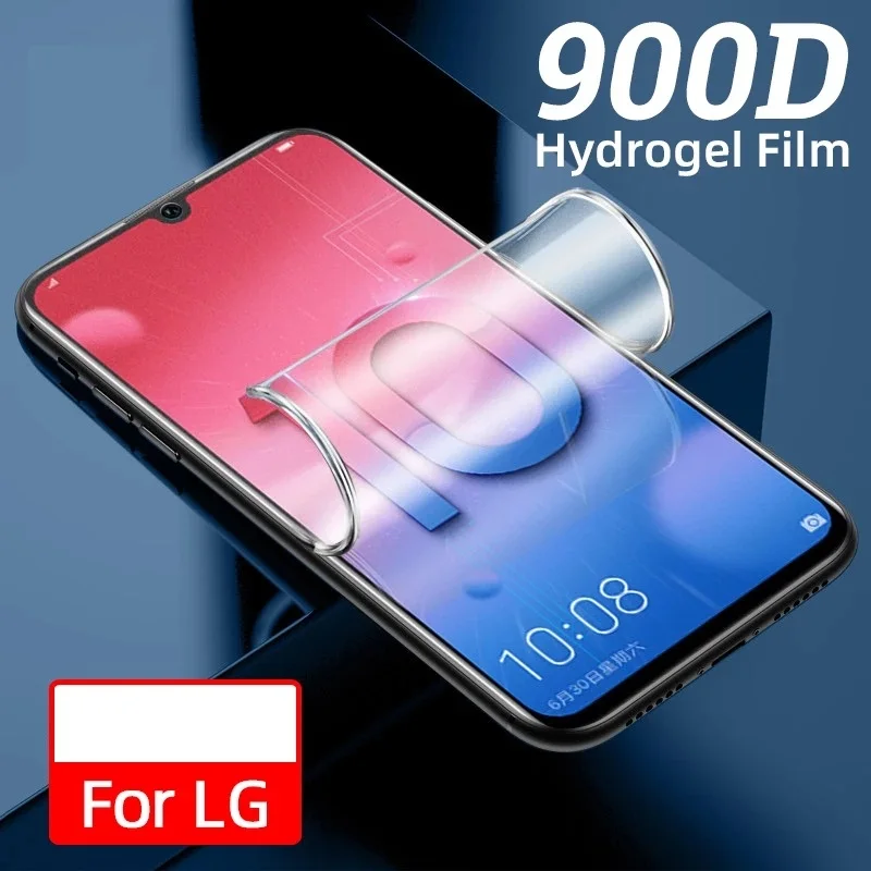 3D Ukrivljen Hydrogel Film Za LG V30 V40 G7 G8 V50 ThinQ Screen Protector Film poln film za LG H930 film