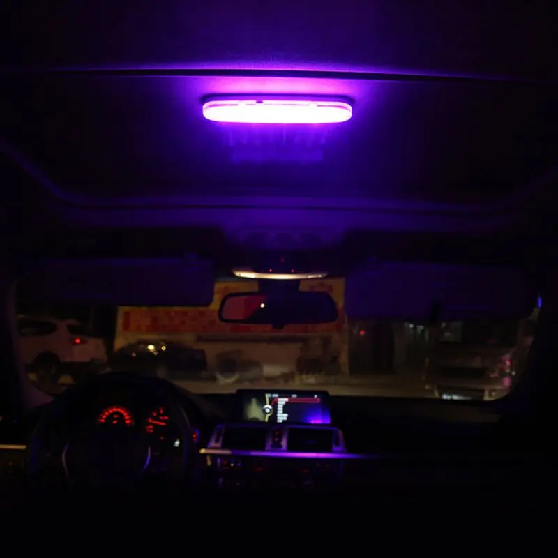 Avto Branje svetlobe v Notranje USB Polnilne Luči Magnetni LED Avto Styling Branje Noč Svetlobe Notranja Stropna Svetilka