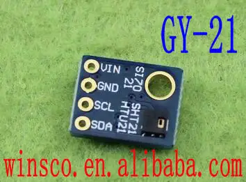 GY-21 HTU21 Modul Senzor Vlažnosti - SHT21 SI7021 Zlom Odbor