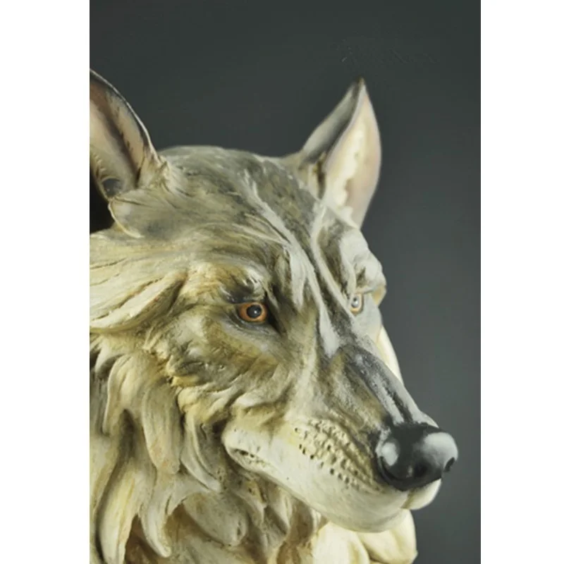 Volk dekoracijo posnemajo lesa carvinga ustvarjalni Dom notranja Oprema odpiranje darilo, spominek Volk