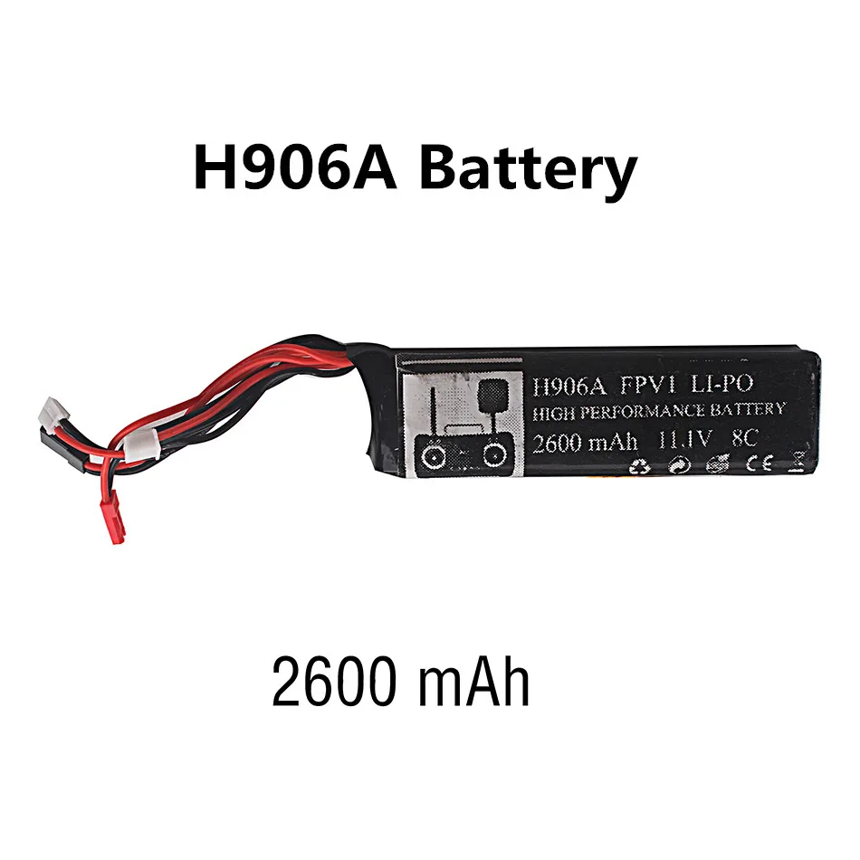 2600mAh 11.1 V Baterija za Hubsan H906A Oddajnik Daljinski upravljalnik FPV1 H906A Lipo Baterije