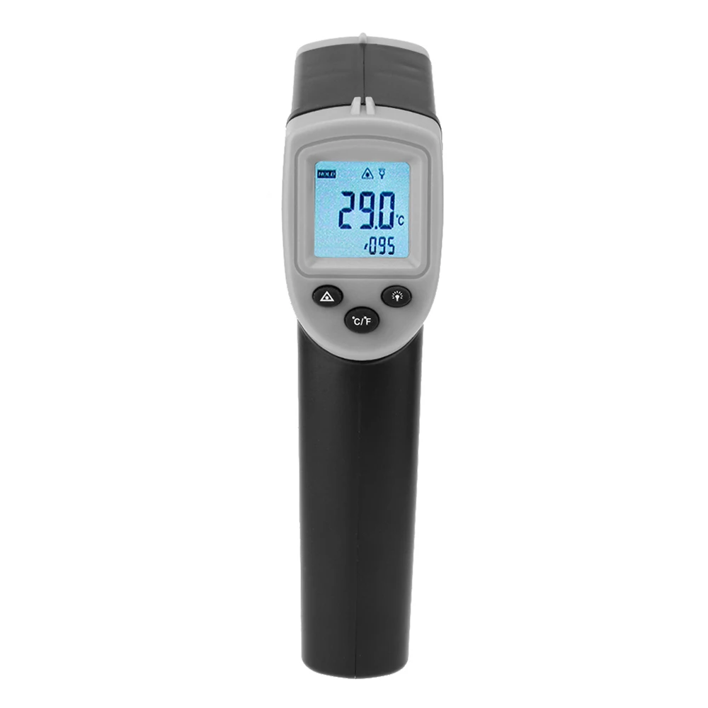 GM320 -50~380°C Temperatura Visoka Natančnost LCD Zaslon Ročni Digitalni Termometer Ukrep Motorjev Deli vodovodne Cevi, Izolirni