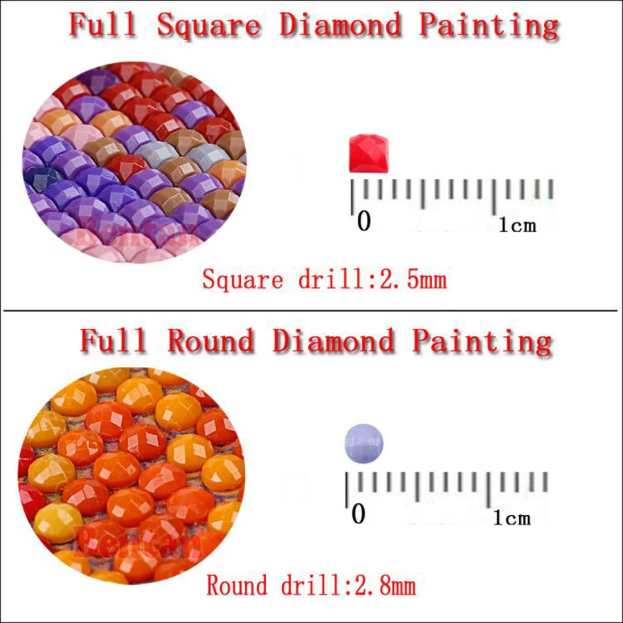 Celoten kvadratni krog Okrasnih diamond slikarstvo risanka elf dekleta 3d puzzle slik diamond mozaik prodaje navzkrižno stitch kompleti