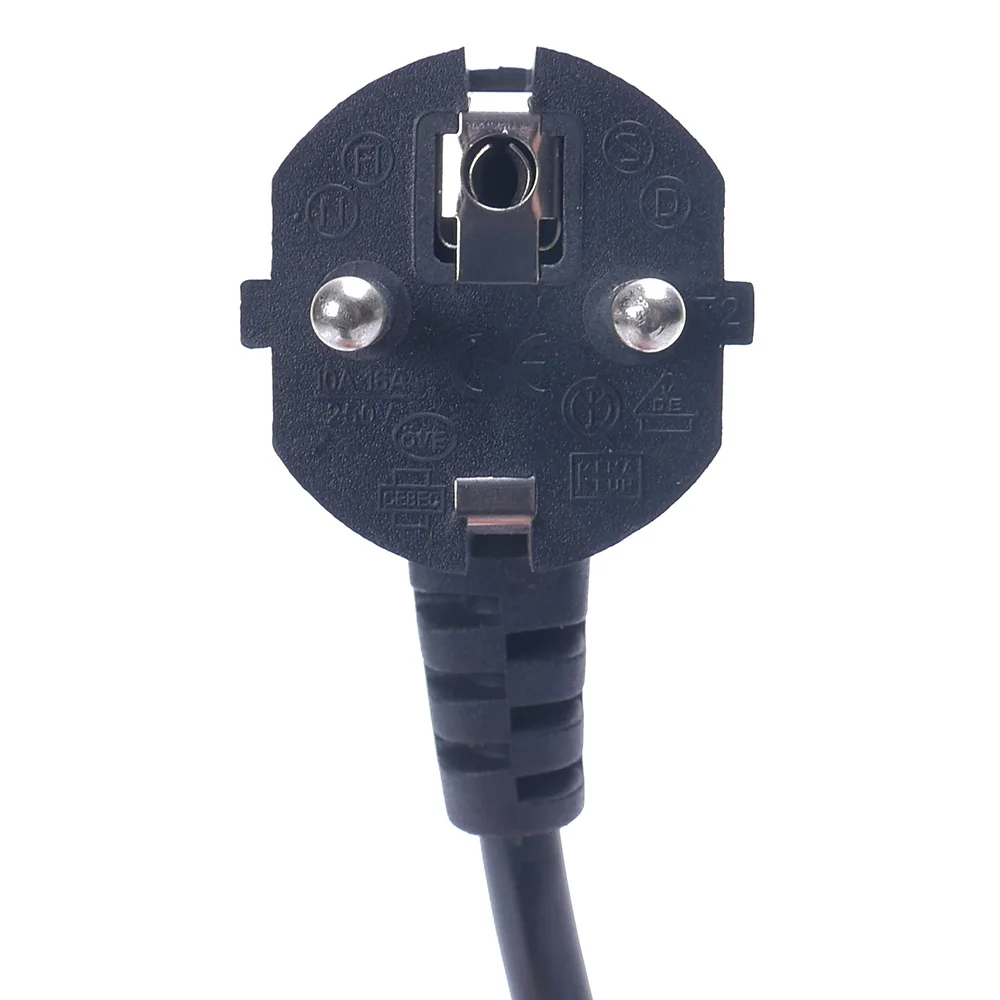 1,5 m C5 IEC grelnik vode, da Evropski 2 pin Krog AC EU Priključite Napajalni Kabel Vodi Kabel PC