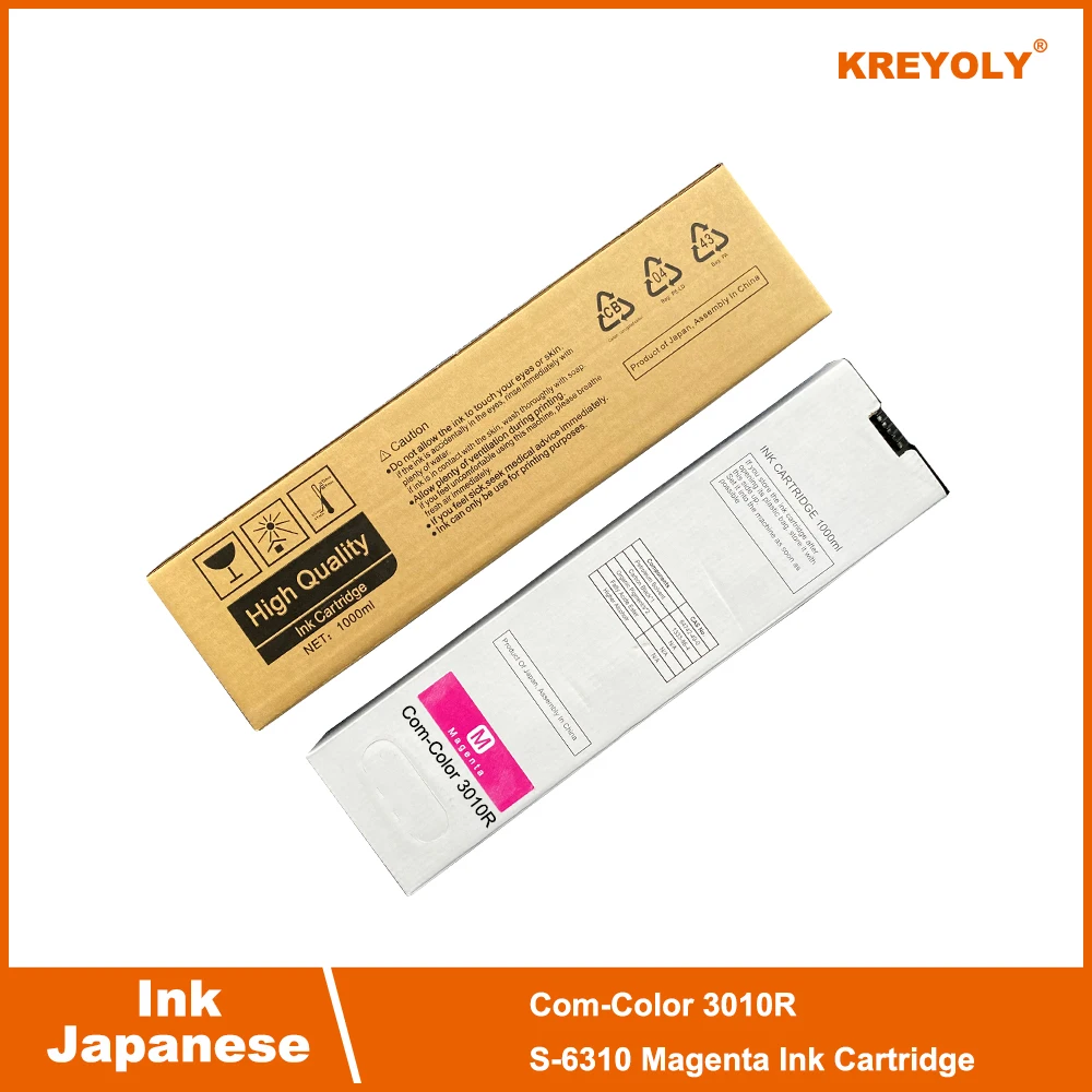 Japonski Kartuša RisoComColor 3010R S-6308 S-6309 S-6310 S-6311 K C M Y
