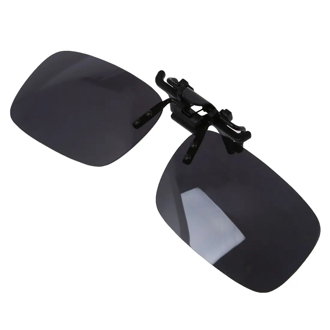 Unisex Sivi Objektiv Pravokotnik Flip Up Vožnjo Sončna Očala Posnetek Na Polarizirana Očala