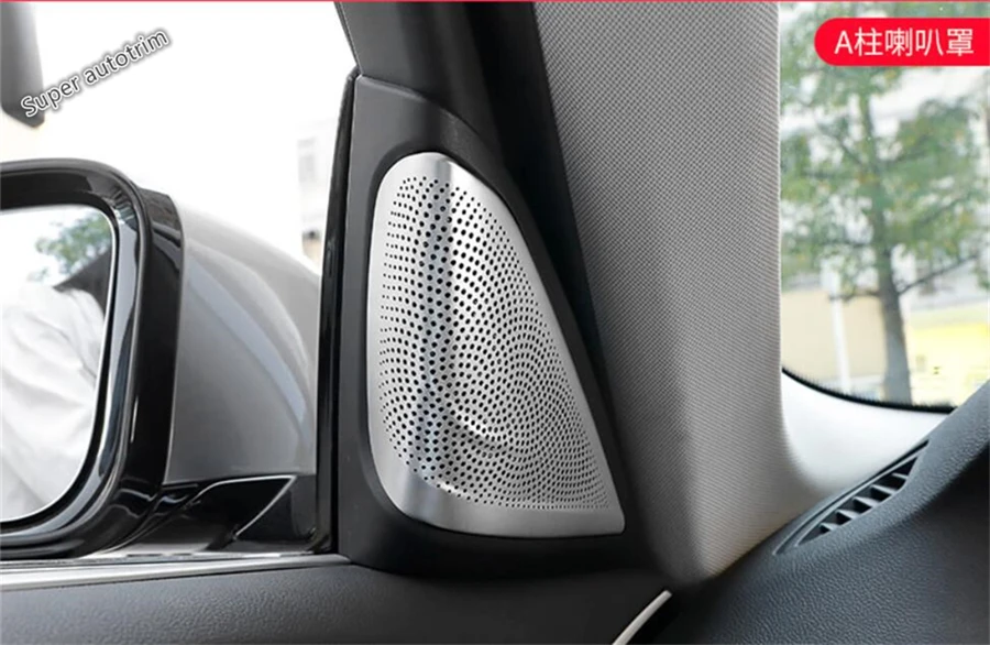 Lapetus Steber Stereo Zvočniki Audio Zvočnik Zvočne Kritje Trim Komplet za Notranje zadeve, Primerna Za BMW Serije 5 Sedan G30 530I 2017 - 2021