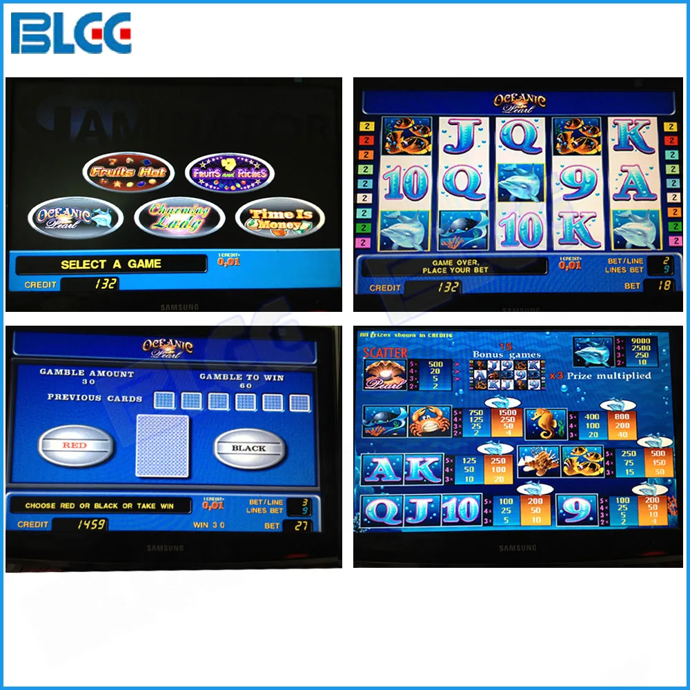 2pcs / Set Multi Igra na Srečo PCB VGA Casino Igre Krovu Gaminator 5 V 1 VII za Igralni avtomat