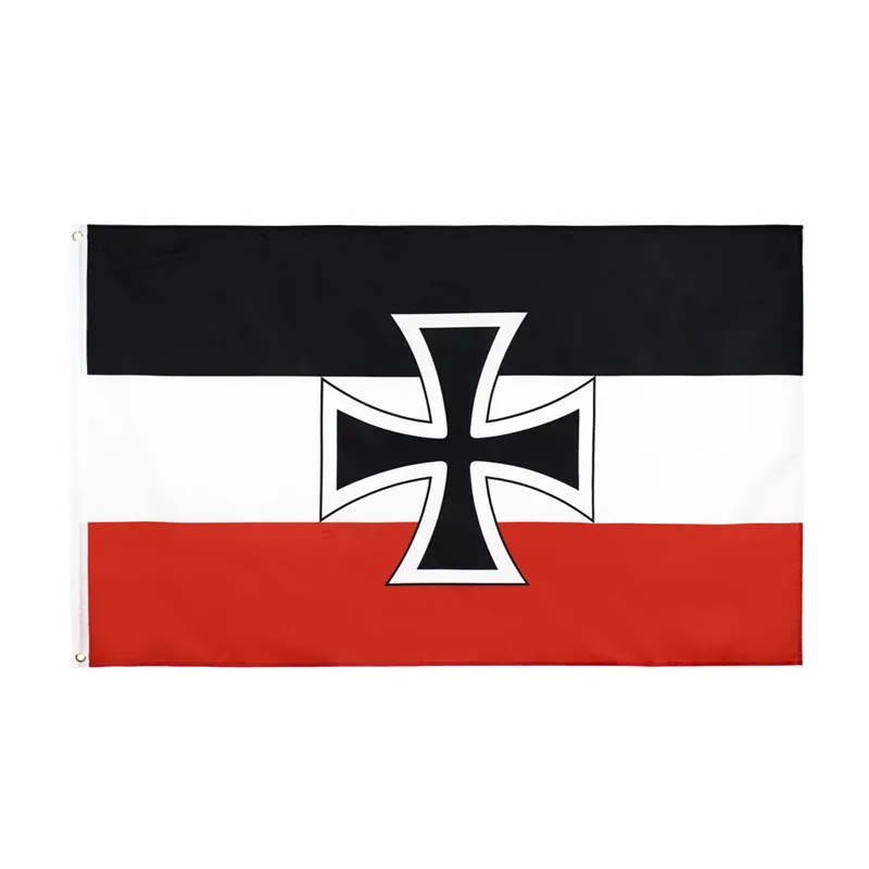 Zjutraj meri nemški Imperij DK Reich vojno zastavo 150x90cm 100D poliester grommets enostranski tiskani zastava banner