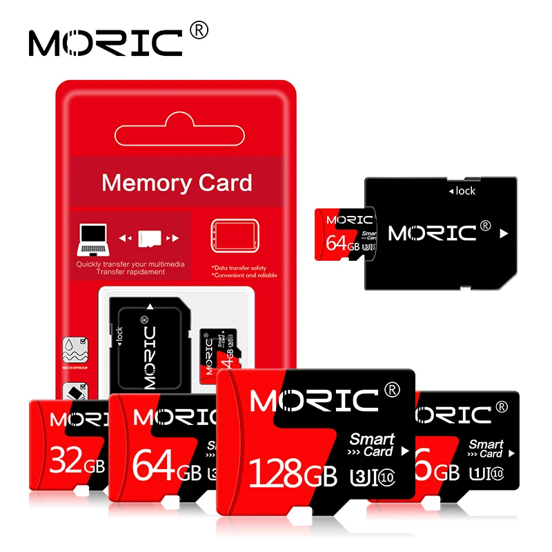Najnovejši Moric Razred 10 Pomnilniško kartico Micro sd 64gb 128gb 256gb sd 8gb 16gb 32gb TFcards Cartao de Memoria z brezplačno adapter