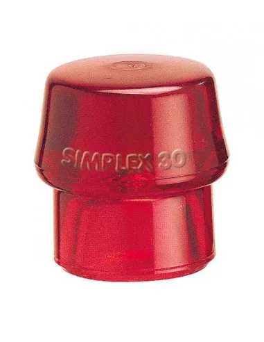 HALDER 3206.040-zamenjava plastičnih usta, rdeče Simplex Ø 40 mm