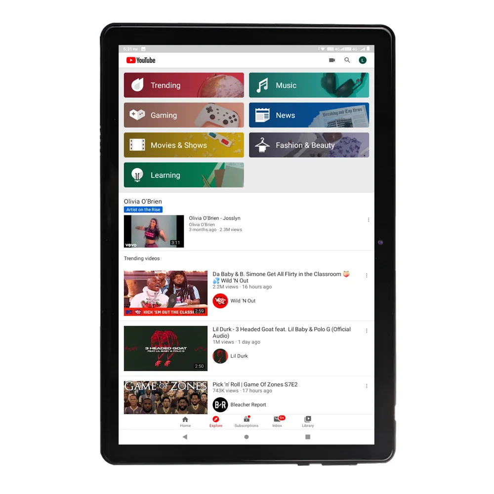 Novo 10.1 palčni Tablet 4G Klicem Google Play 2GB/32GB Jedro Octa CE blagovne Znamke Tablični WiFi, Bluetooth, GPS, Android 9.0 Tablet PC