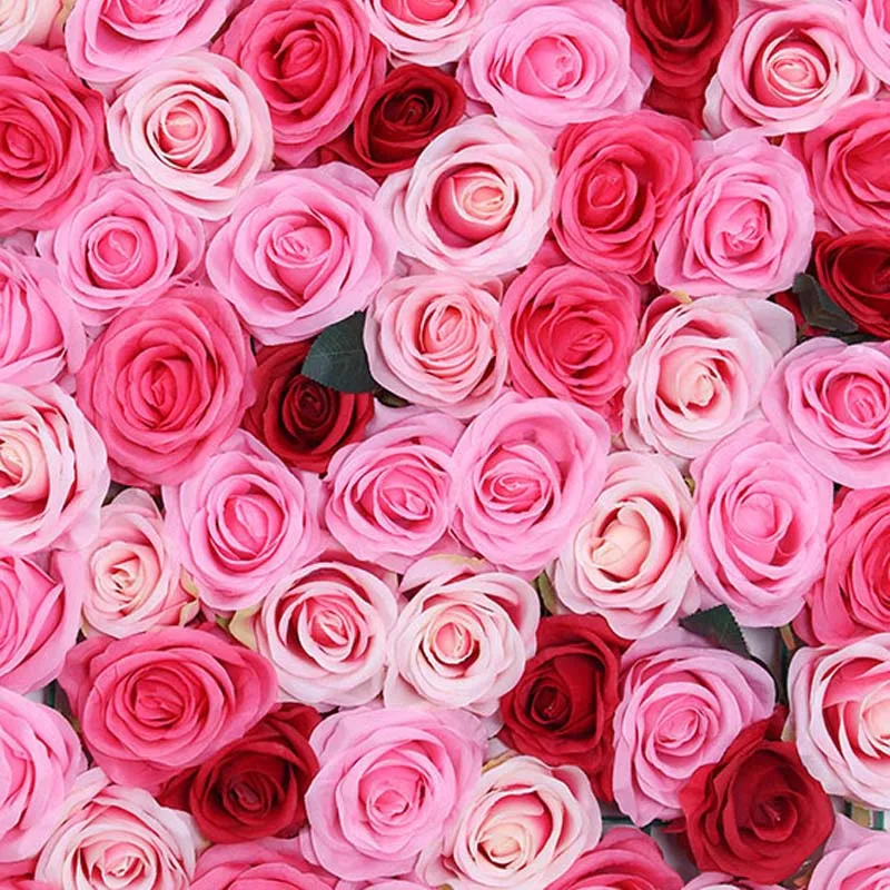 50 Kos Lažne Umetne Svile Rose Glave cvetni Brsti DIY Šopek Doma Poroko Obrti Dekor Dobave BDF99