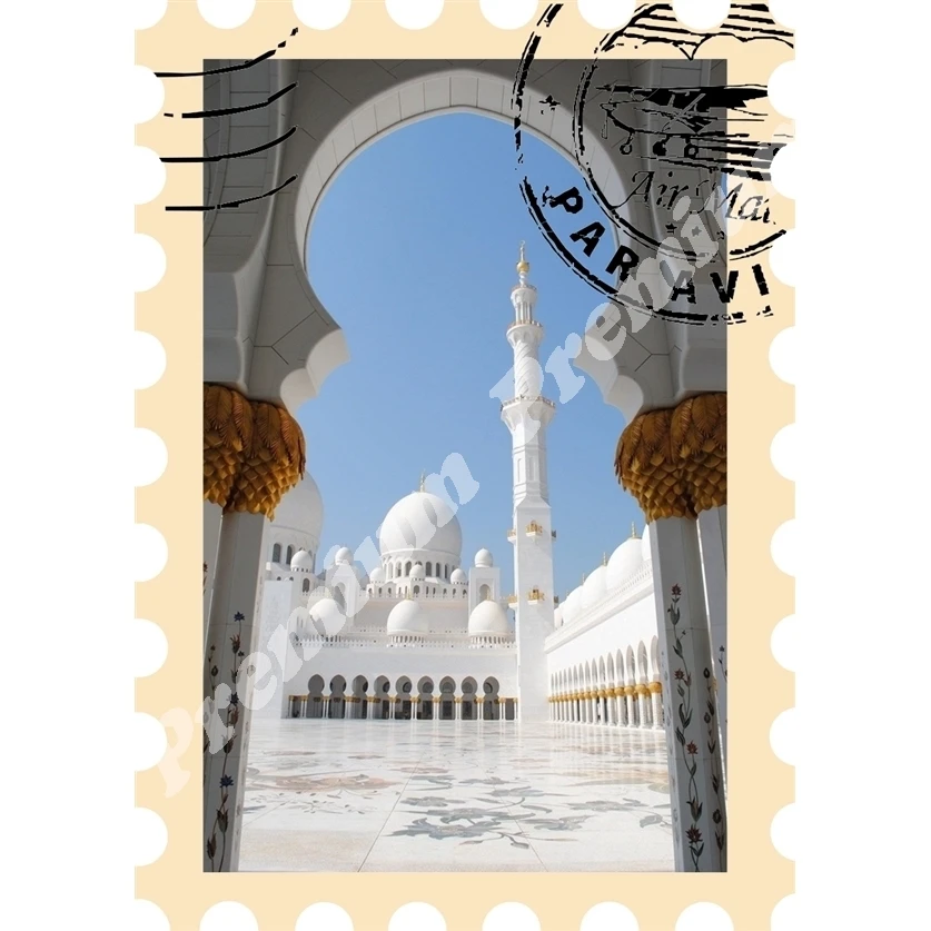 Abu Dhabi v Združenih Arabskih Emiratih spominek darilo magnet