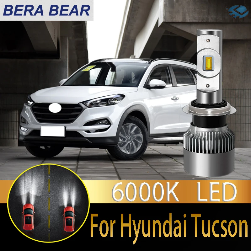 BERA IMETI Avto Smerniki Žarnice LED Za Hyundai Tucson-2019 LED Avto 6000K 10000LM Bele Svetlobe, ki Samodejno Smerniki 2X