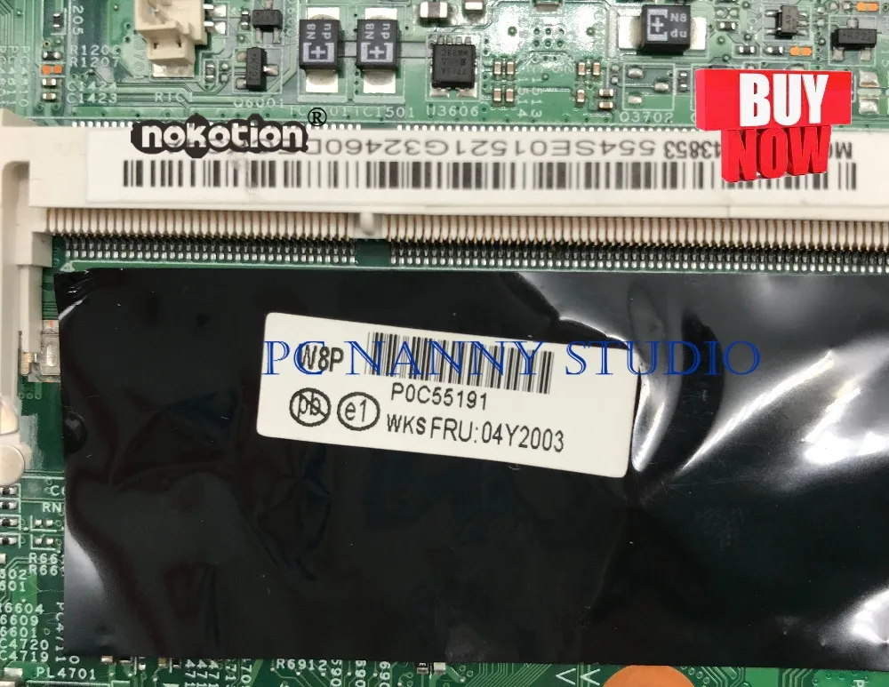 PCNANNY 04Y2003 za Lenovo ThinkPad L430 Prenosni računalnik z Matično ploščo Mainboard HM76 DDR3 preizkušen