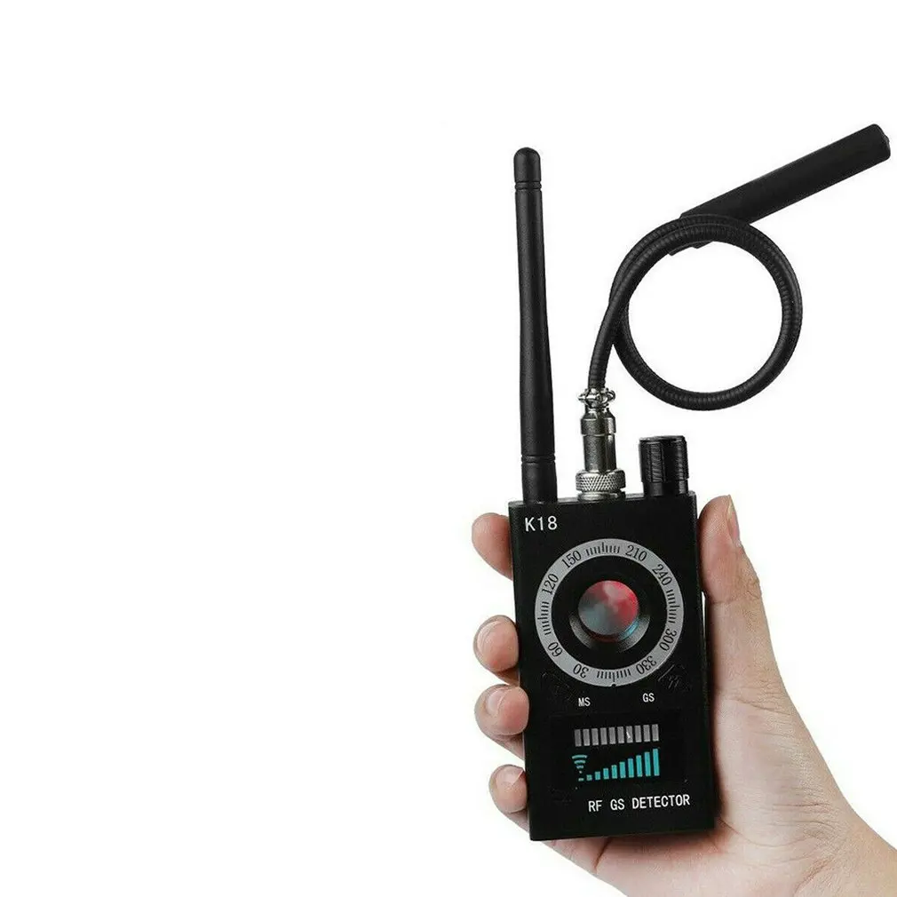 Novo obliko Multi-funkcijo Anti-spy RF Signala Detektorja Fotoaparat K18 GSM Audio Bug Finder GPS Scan Tracker Zazna Brezžično Izdelki