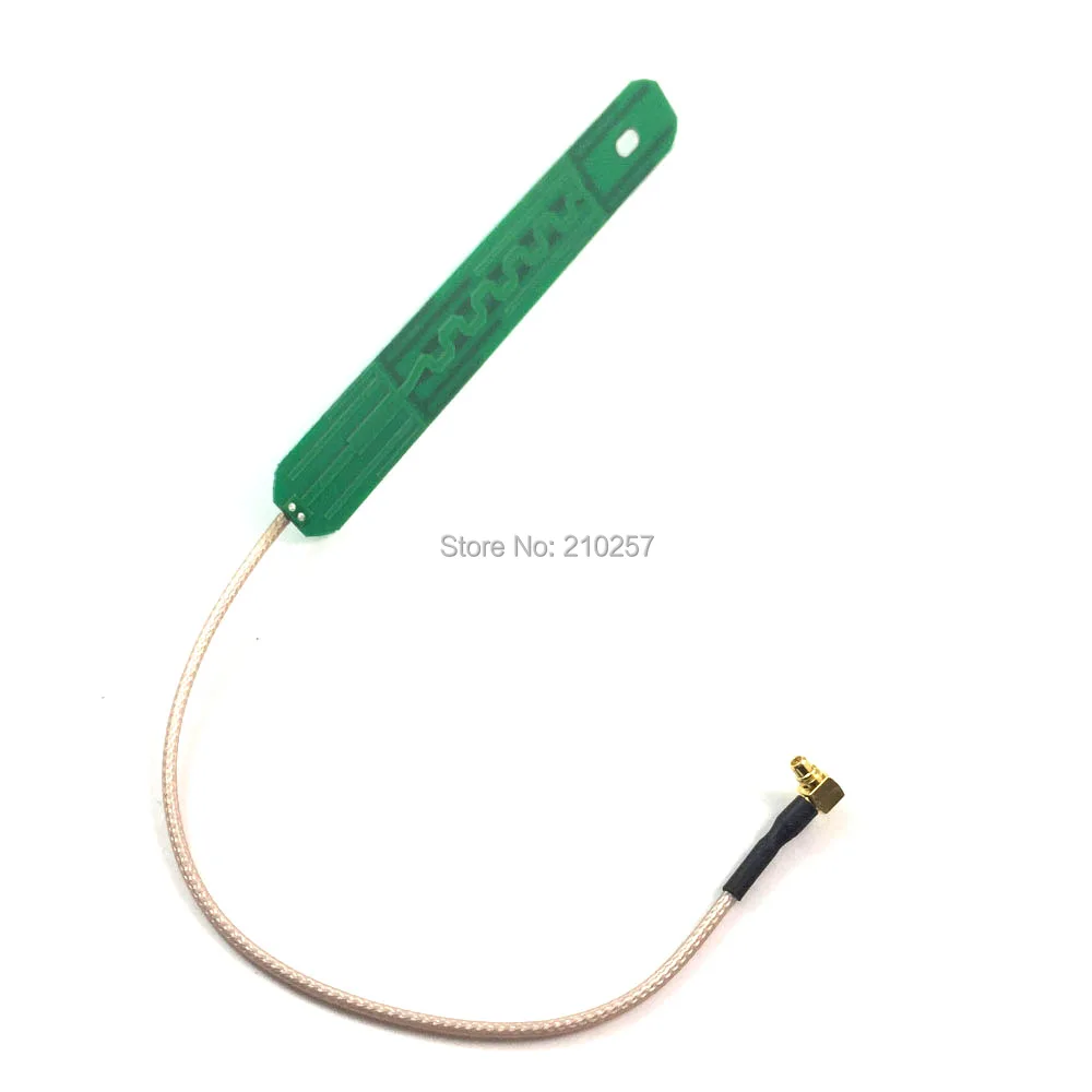 1pcs 2.4 G 5.8 G Dual band vgrajena Antena Mmcx Priključek 5dbi S 15 CM RG178 Kabel Za Brezžične Wifi Usmerjevalnik