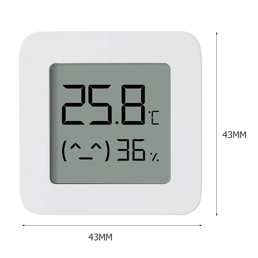 Bluetooth Digitalni Termometer, Higrometer 2 LCD Zaslon Digitalna Temperatura Vlažnost Visoka Natančnost Smart App Senzor