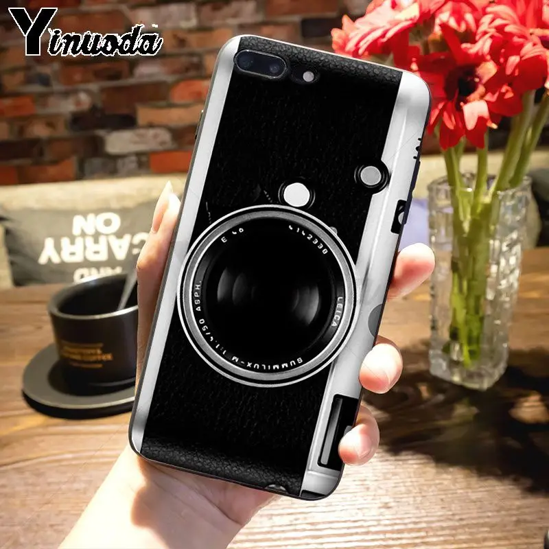Yinuoda stari Fotoaparat Edinstveno Zasnovo, Visoko Kakovost primeru telefon za iPhone 7plus X 6 6S 7 8 8Plus 5S 11pro primeru