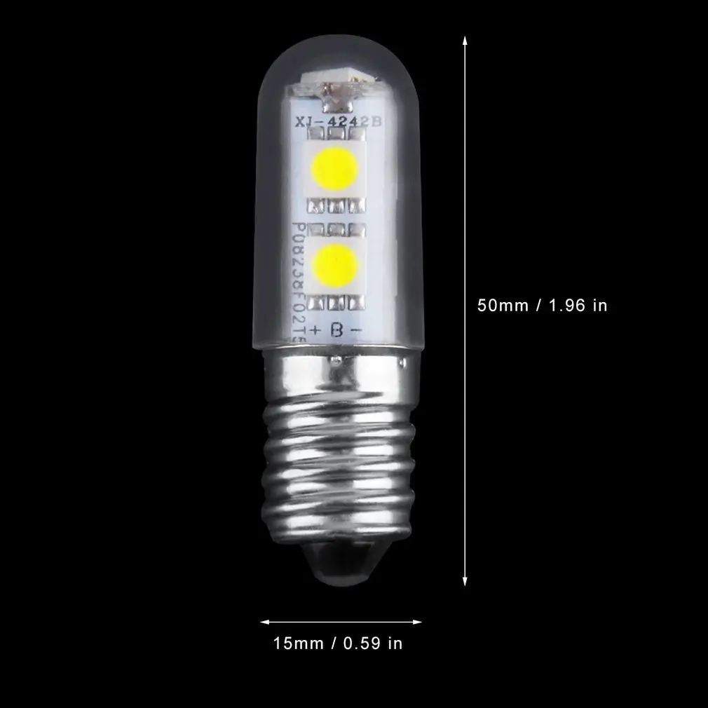 2018 Visoke Kakovosti 1x Mini E14 1W 7 LED 5050 SMD Narave/Topla Bela Hladilnik Žarnice, Žarnice, 110V/220V